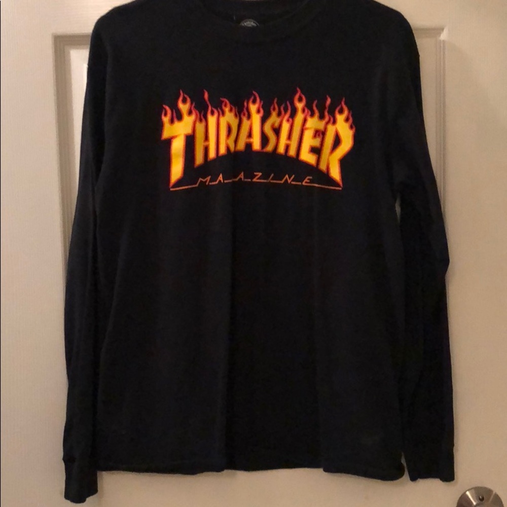 Thrasher long sleeve tee